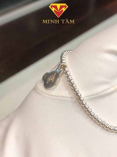 Lắc tay bi bạc mặt chuột mickey khắc tên theo yêu cầu-Minh Tâm Jewelry