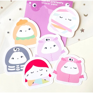 Sticker Halloween / set 6 sticker