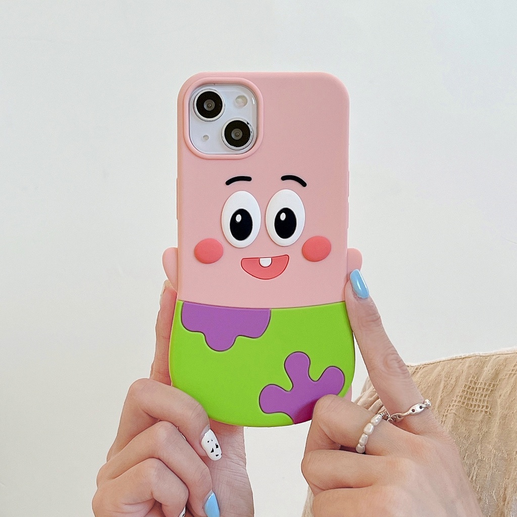 Ốp Điện Thoại Silicon Mềm Chống Sốc Họa Tiết Ngôi Sao Và Ngôi Sao Dễ Thương Cho iPhone 13 12 11 Pro Max XR XS Max X 7 8Plus