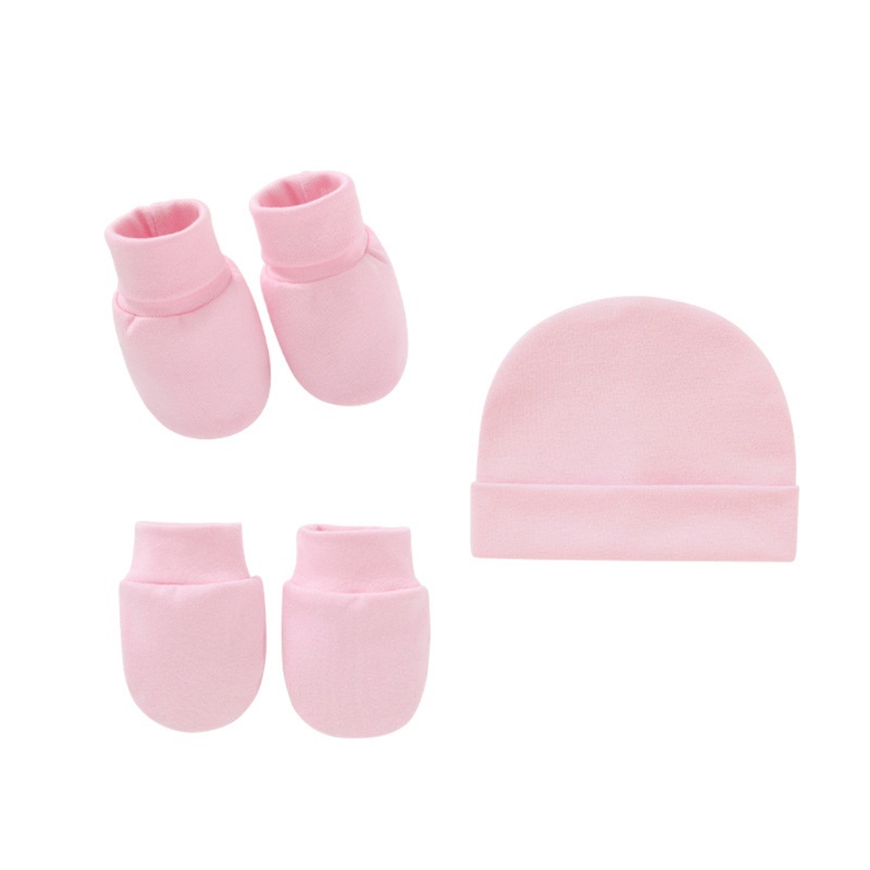 Găng Tay Cotton Mềm Mại Chống Trầy Xước Làm Phụ Kiện Chụp Ảnh Cho Bé Sơ Sinh