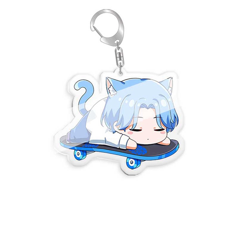 Móc khóa mặt hình nhân vật anime SK8