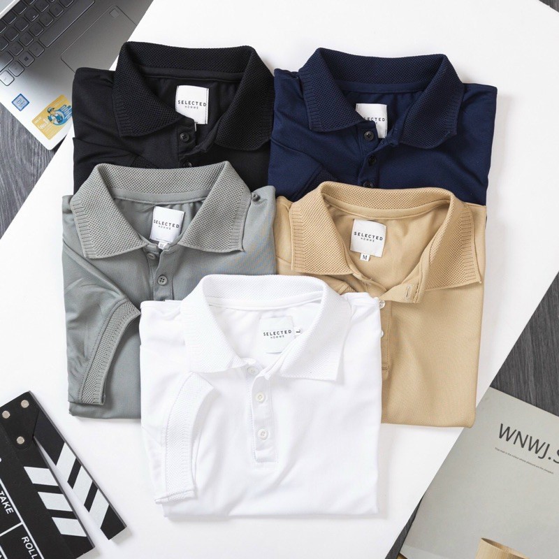 Áo polo cho nam cổ dệt chất đẹp | BigBuy360 - bigbuy360.vn