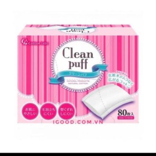 Bông tẩy trang Clean puff