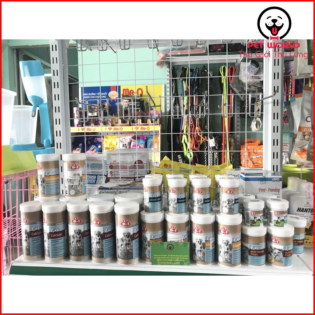 8 In 1 Excel Glucosamine- Tăng cơ bắp,lên tai,hạ bàn,viêm sụn cho chó mèo Hộp 55v