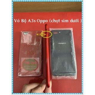 Vỏ bộ oppo A3s,dùng thay thế,lên vỏ mới