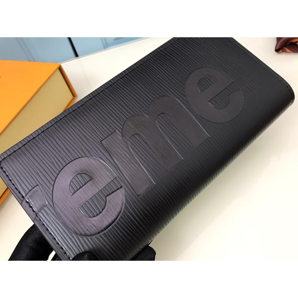 Ly hợp supreme Clutch Bag Casual Leather Zipper Coin Purse Envelope Bags Big Capacity Phone Pouch Bag42 | BigBuy360 - bigbuy360.vn