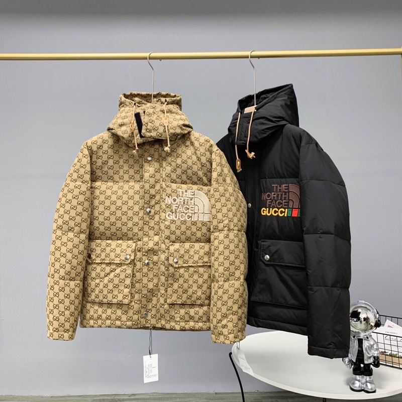 Áo khoác phao siêu nhẹ thời trang thương hiệu cao cấp Gucci GG GC