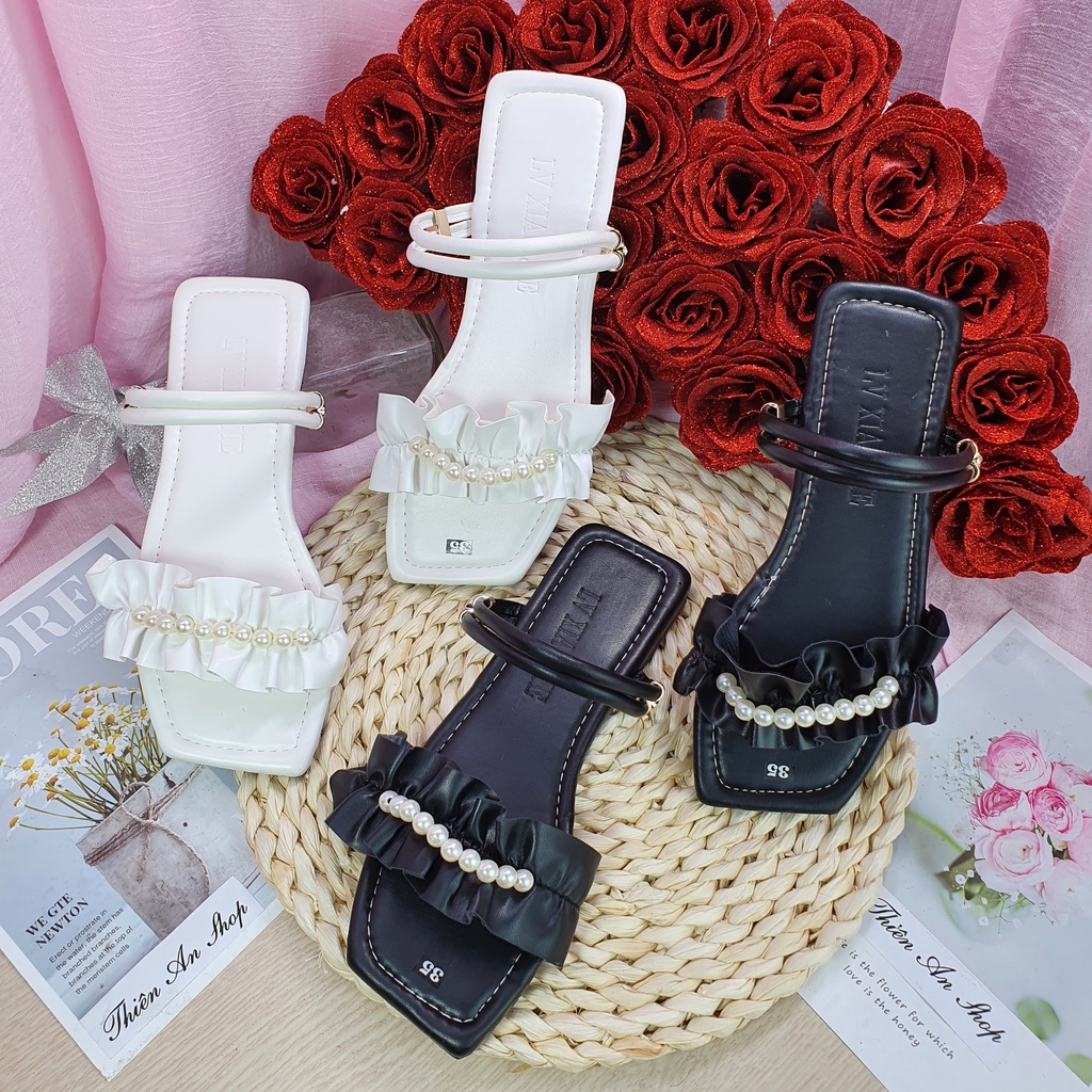 Sandan nữ bệt mũi vuông Thiên An TA08