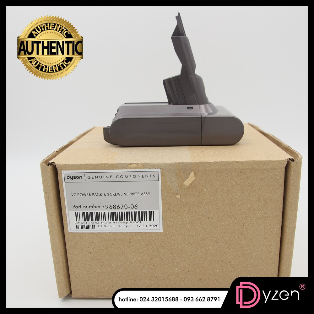 [100% Authentic - BH 12 tháng] Dyson Battery - Pin máy hút bụi Dyson dành cho máy Dyson V6/V7/V8/V10/V11