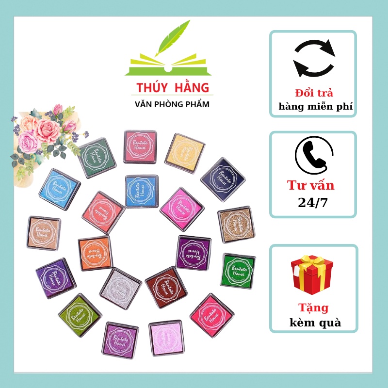 Màu chấm vân tay cho bé