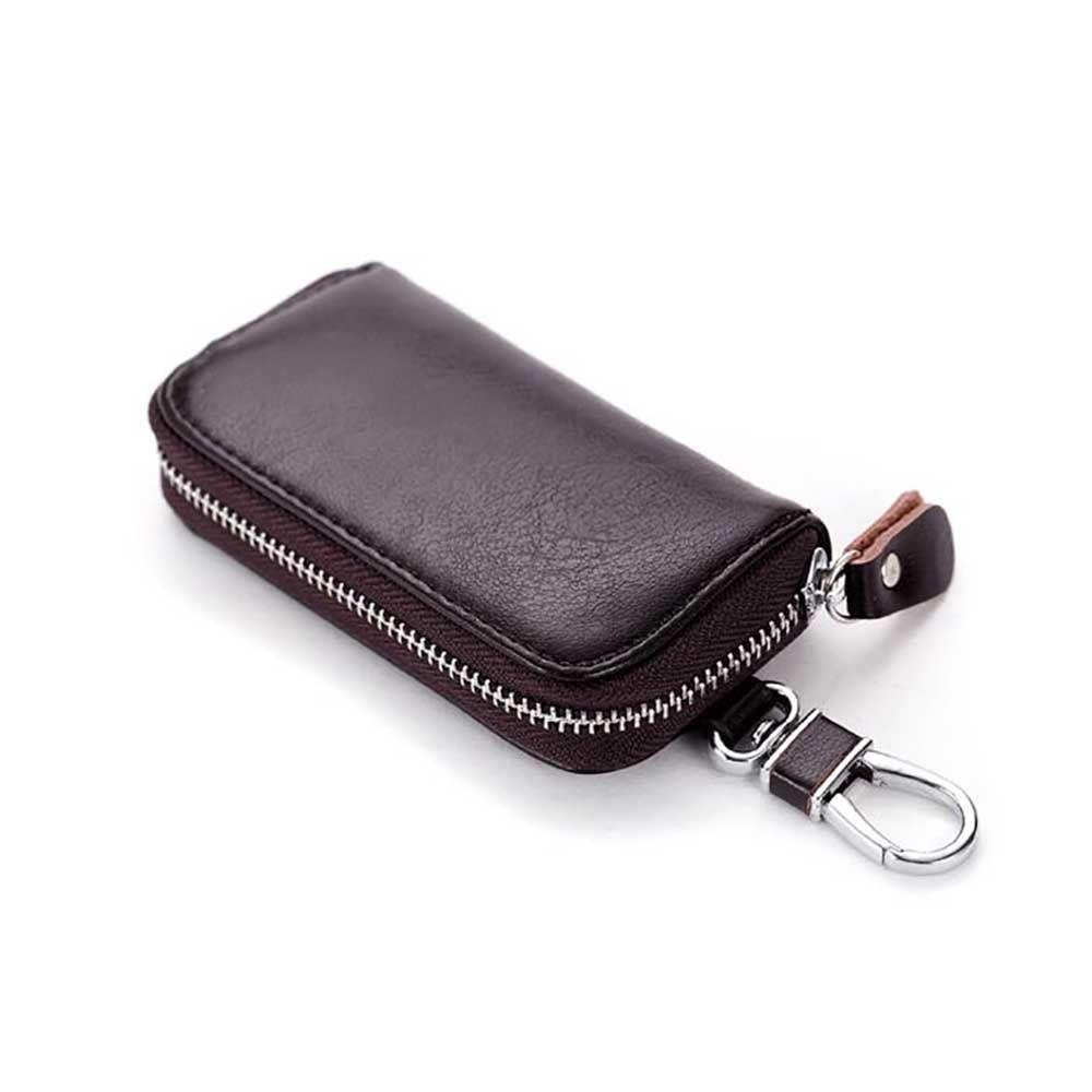 Ví Da Mini Đựng Chìa Khóa Xe Hơi Đa Năng Phong Cách Hàn Quốc