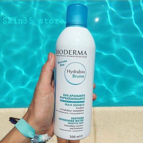 Xịt Khoáng Bioderma Hydrabio Brume Soothing Refreshing Water 300ml