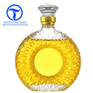 Chai đựng rượu thủy tinh XO 500ml ( CÓ TEM )