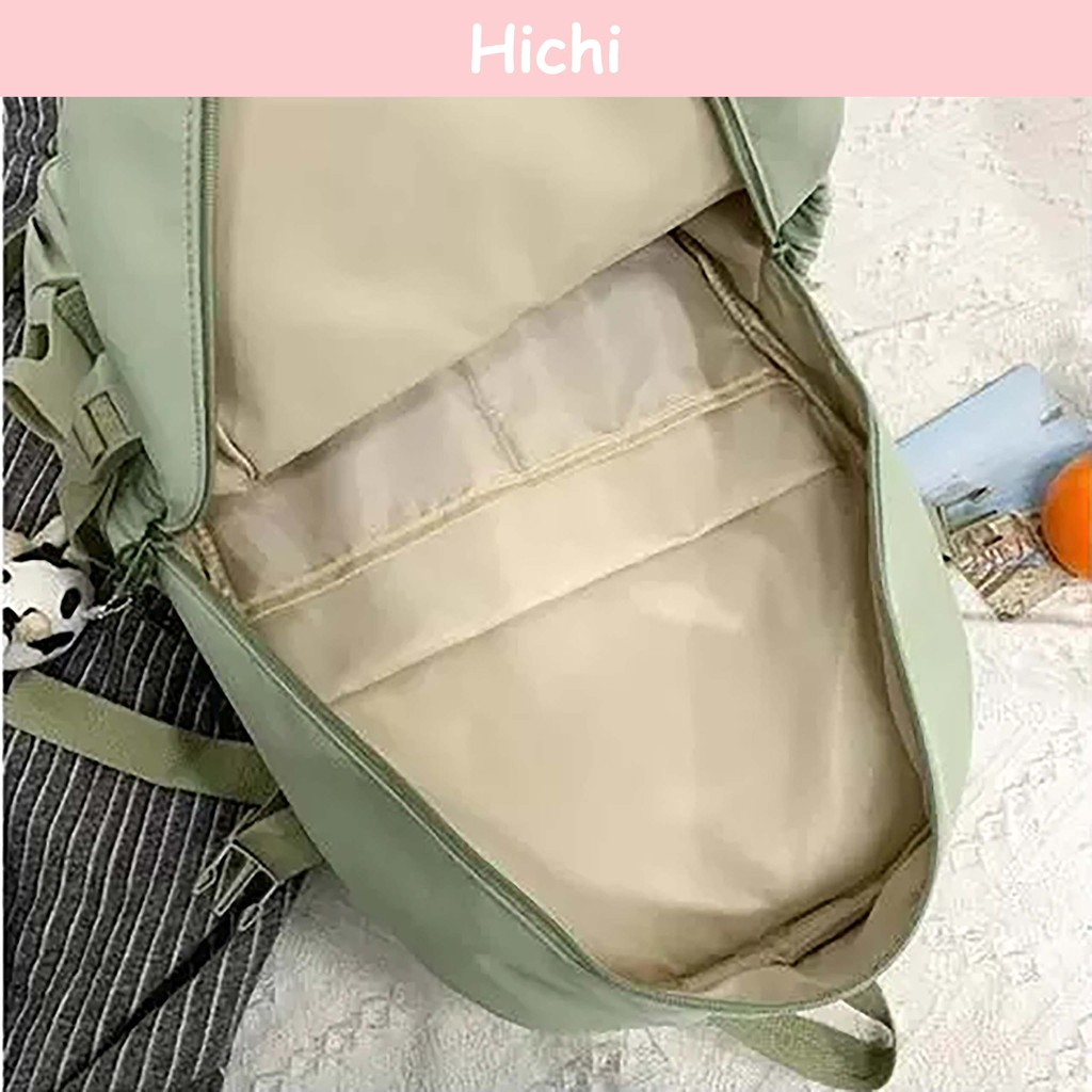 Balo đi học nữ thời trang Hichi, đựng vừa laptop 14inch - Z139