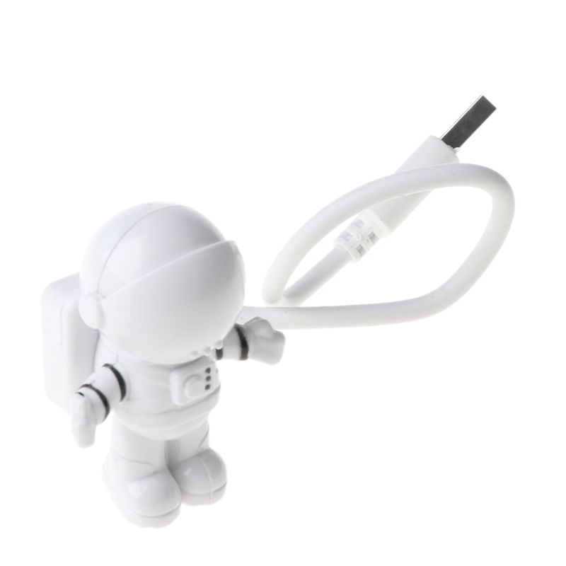 Đèn LED USB linh hoạt hình phi hành gia độc đáo trang trí laptop/PC Notebook