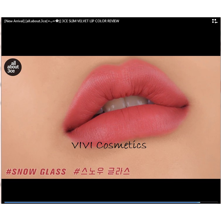 DATE 18/10/2021_SON 3CE Slim Velvet Lip Color