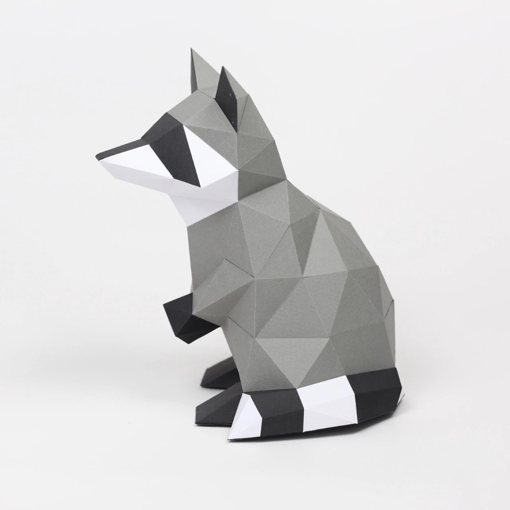 Mô hình giấy Racoon