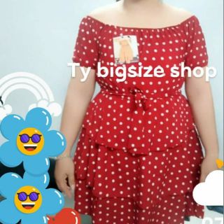 Đầm 3 tầng chấm bi🎈freesize 50 kg den 75 kg có hình thật