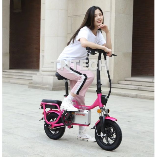 Xe điện mini nhỏ gọn siêu đáng yêu YOMIO-A1 CHÍNH HÃNG