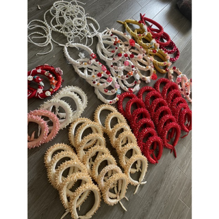 Mấn đội đầu cô dâu sang trọng, kết hạt pha lê