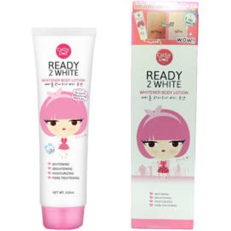 Sữa dưỡng thể trắng da tức thì Cathy Doll Ready 2 White Whitener Body Lotion 150ml