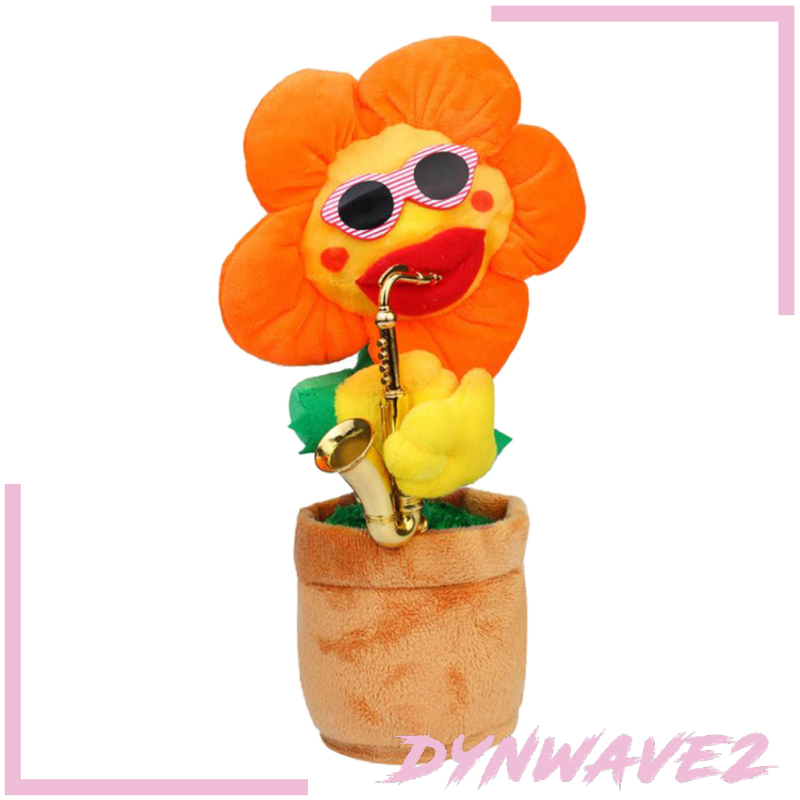 Búp Bê Nhồi Bông Hoa Hướng Dương Biết Hát Nhảy Múa Điện Tử Hình