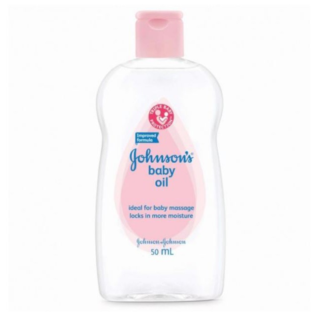 Dầu Massa Dưỡng Ẩm Johnson Baby Oil  50ml