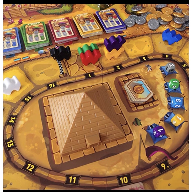 Camel up Board Game bản 2nd edition trò chơi