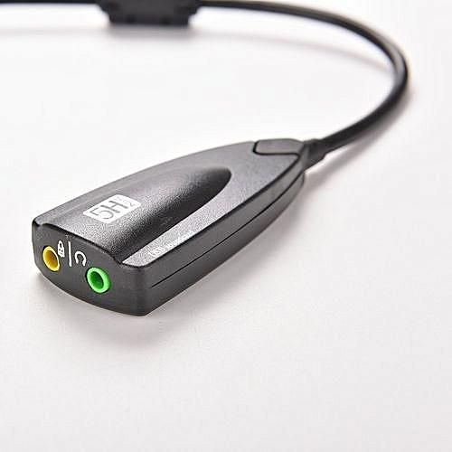 [Freeship] USB Sound Card Cao Cấp 5H v2 7.1 - Dây Chia Mic Và Loa Từ Cổng USB