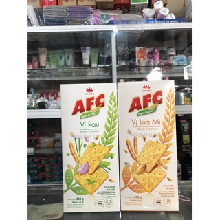 Bánh AFC vị rau củ/ lúa mì hộp 200g