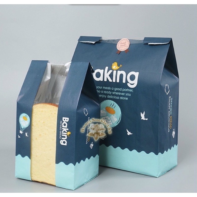 10 túi bánh mỳ hoa cúc to Baking