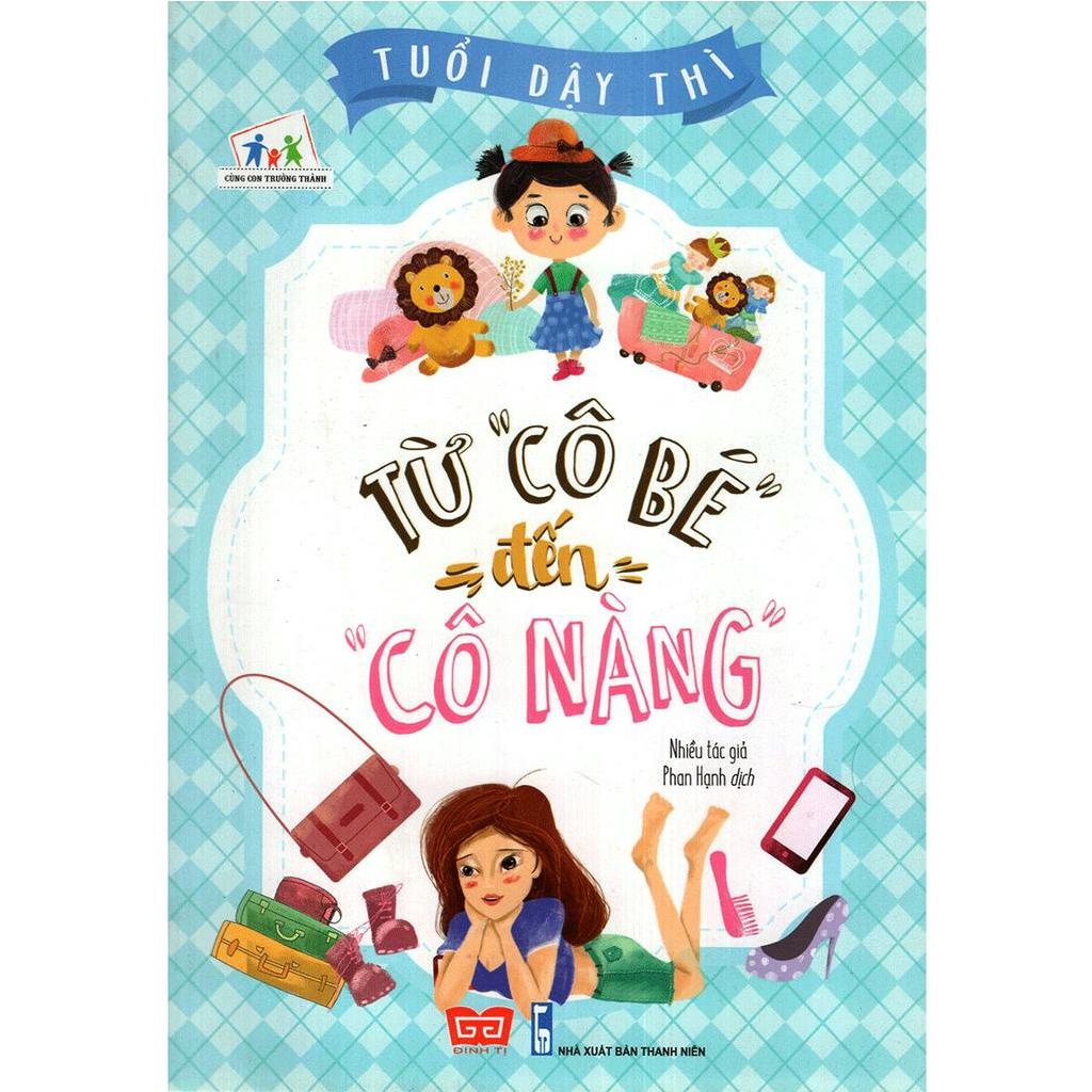 Sách - Tuổi dậy thì - Từ "Cậu bé" đến "Anh chàng" Combo 2 tập cho bé 9 tuổi trở lên - Đinh Tị Books