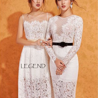 [Có ảnh thật]: Đầm ren cổ phối lưới chéo cực xinh