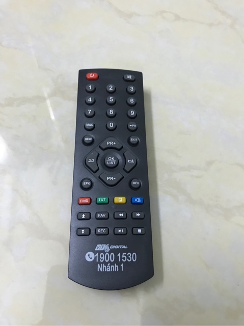 Điều khiển đầu thu kts VTC
