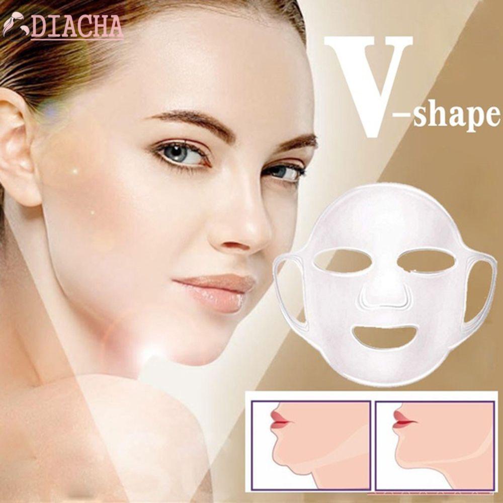 [Hàng mới về] Mặt nạ silicone DIACHA có quai đeo tai cố định dưỡng ẩm làm săn chắc da ngăn ngừa nếp nhăn tái sử dụng