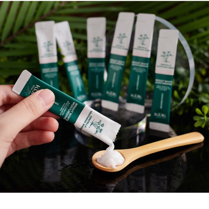 [Hàng mới về] Mặt nạ ngủ dưỡng ẩm làm giảm mụn chiết xuất rau má Kdk