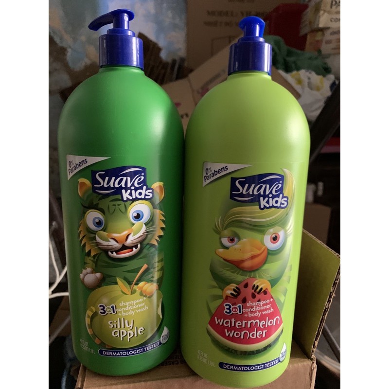 Suave kids 3in1 tắm gội dành cho bé
