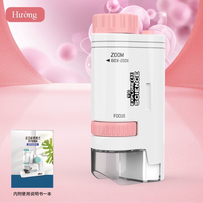 Đồ chơi kính hiển vi mini cầm tay mới nhất 2022