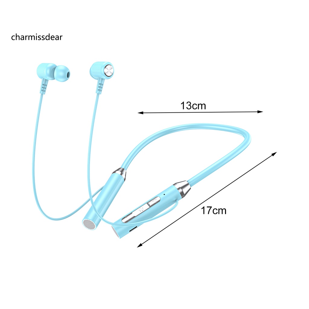 Tai Nghe Nhét Tai Bluetooth 5.2 Âm Thanh Siêu Nhẹ Có Dây Đeo Cổ Kiểu Dáng Thể Thao