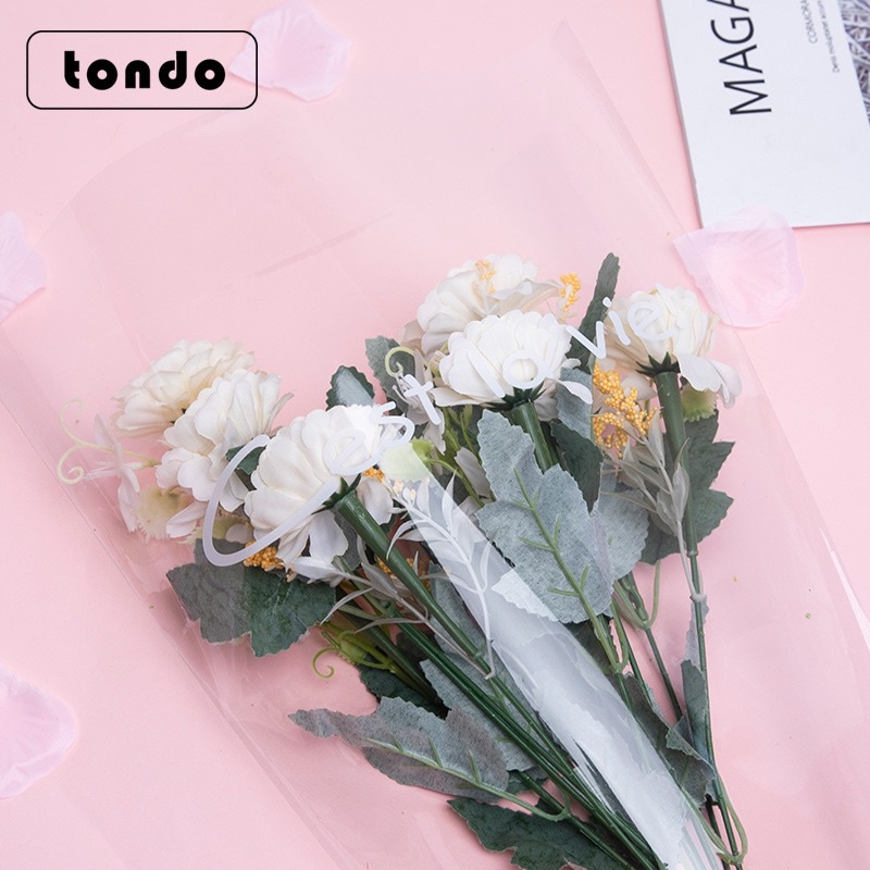 Tệp 10 Bóng Kính Đựng Hoa 5-10 Bông Chữ Anh Ngữ Cực Đẹp, Cực Xịn
