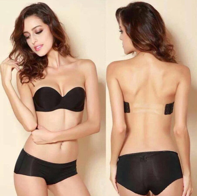 Áo ngực cúp quây đúc dây trong mặc đầm hở vai - LULIQUEEN - Áo lót nữ không dây 218