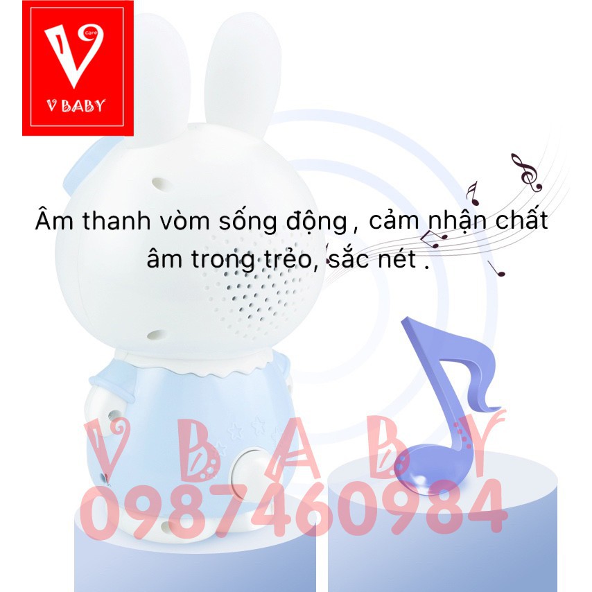 Robot biết hát, đọc truyện và thơ ru bé ngủ gồm 60 câu chuyện cổ tích, 60 bài hát, 60 bài thơ VN