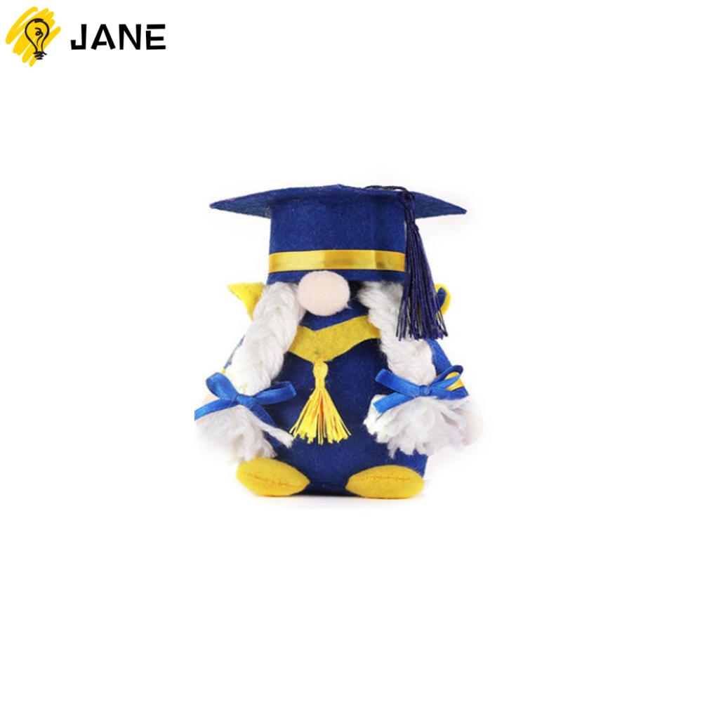 JANE Party Supplies Plush Gnomes Gifts Graduation Gnome Decorations Home Decor Handmade Table Ornaments Toy Class of 2021
