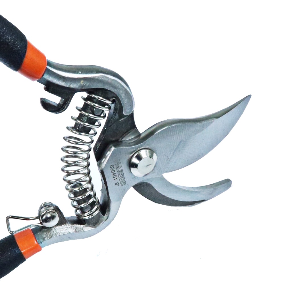 Kéo cắt cành, tỉa cành tay sắt lưỡi cong Harden 8inch-200mm