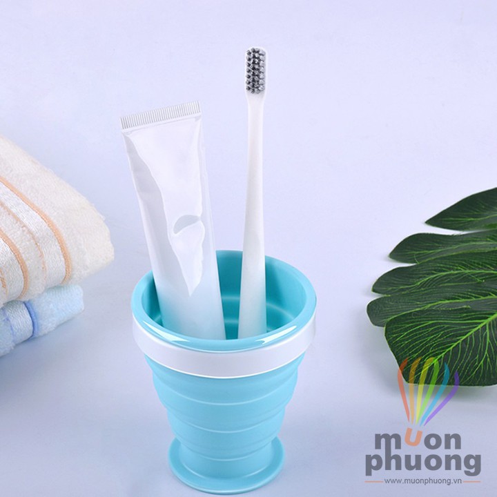 Ly uống nước silicone xếp gọn 200-350ml - MUÔN PHƯƠNG SHOP