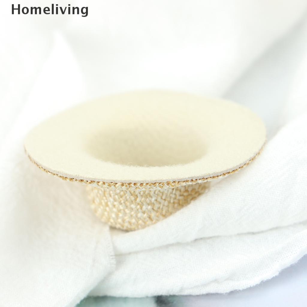 Bộ 2 Nón Rơm Mini Dùng Để Trang Trí Nhà Búp Bê