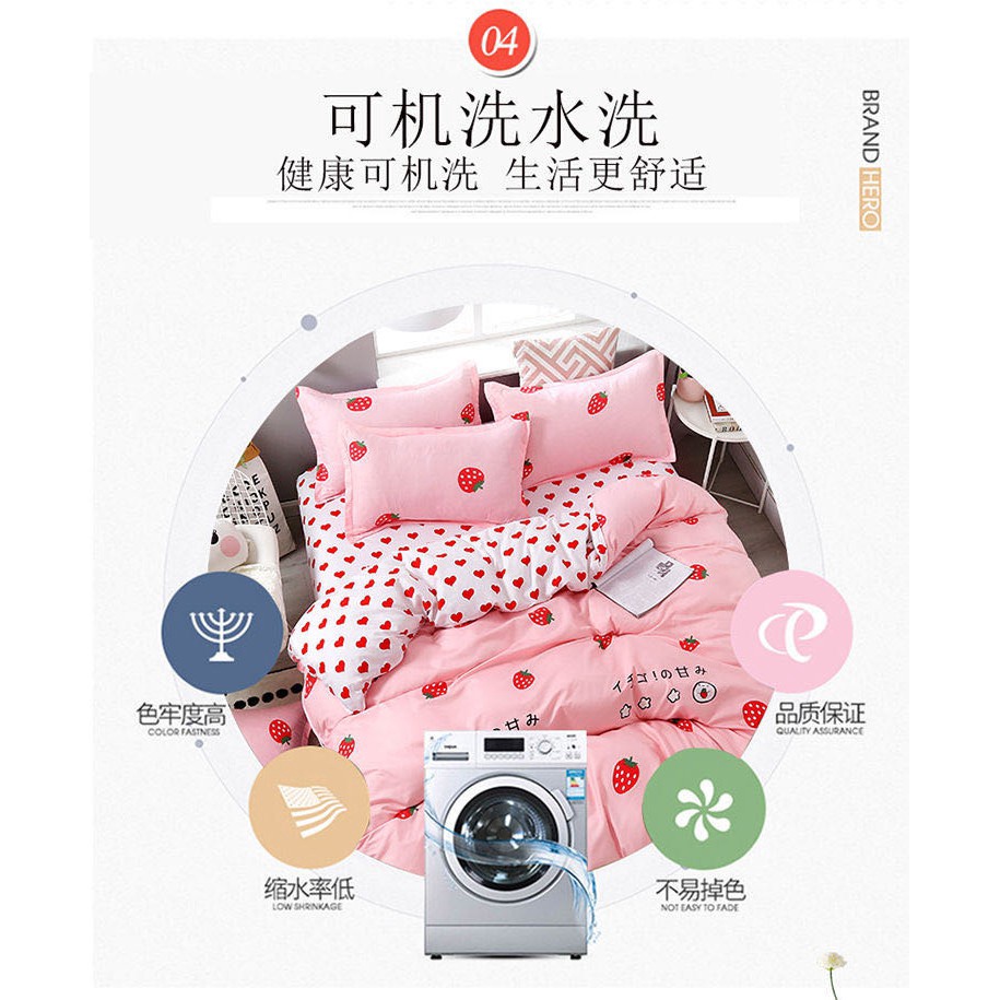 Hoạt Hình Bộ Chăn Ga Và Vỏ Gối Hello Kitty Xinh Xắn