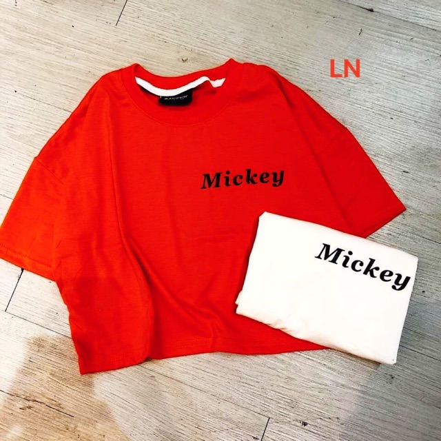 Áo crt logo Micky tici DAB876 N213 N213 siêu đẹp
