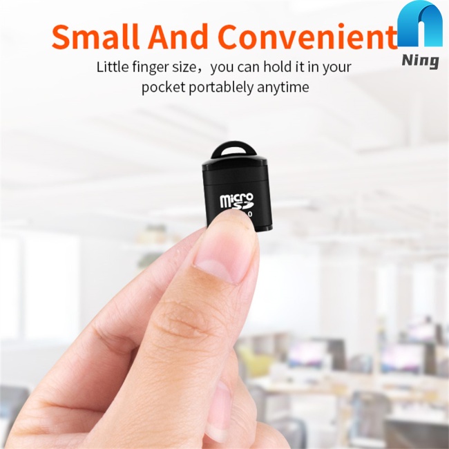 Đầu Đọc Thẻ Nhớ Micro Sd/tf Usb 2.0 Tốc Độ Cao Cho Laptop