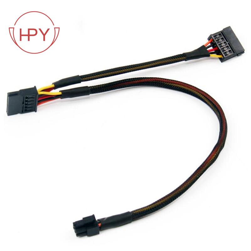 Cáp nguồn SATA 6Pin sang 15Pin X2 cho DELL Vostro 3650 3653 3655